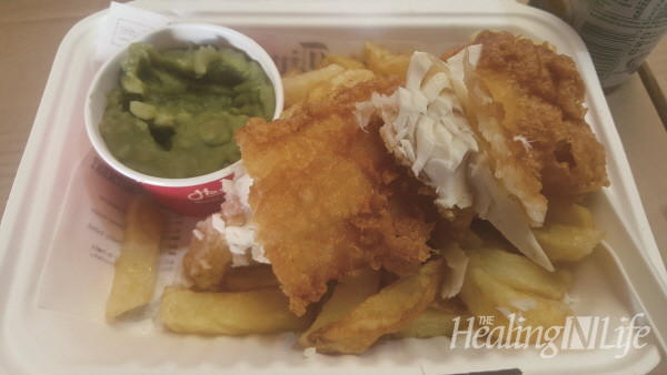 영국에서는 유명한 “World Famous Fish & Chips”라는 브랜드의 피쉬앤칩스.   사진=김진규 에디터
