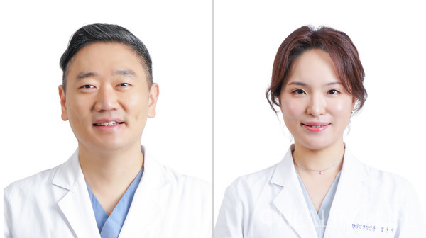 ▲ 경희대한방병원 한방신경정신과 조성훈, 김윤나 교수(좌측부터)